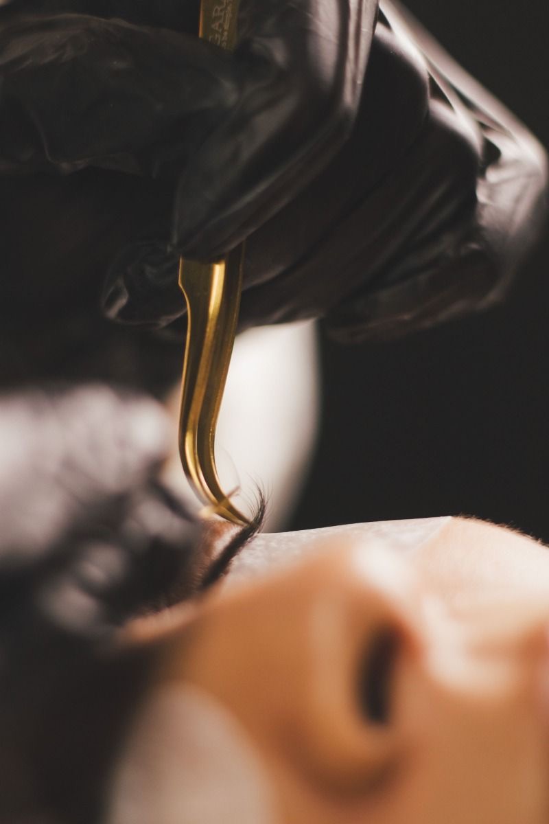 Wimperbehandeling